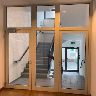 Aluglastür T30-RS Brandschutztür